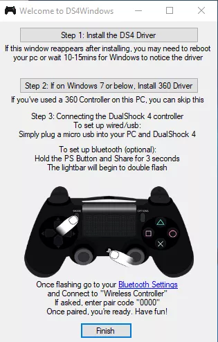 Instalasi DS4Windows