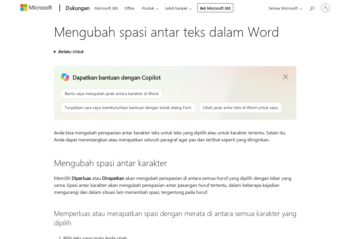Panduan resmi: Cara Mengatur Margin dan Spasi di Word Sekali Set