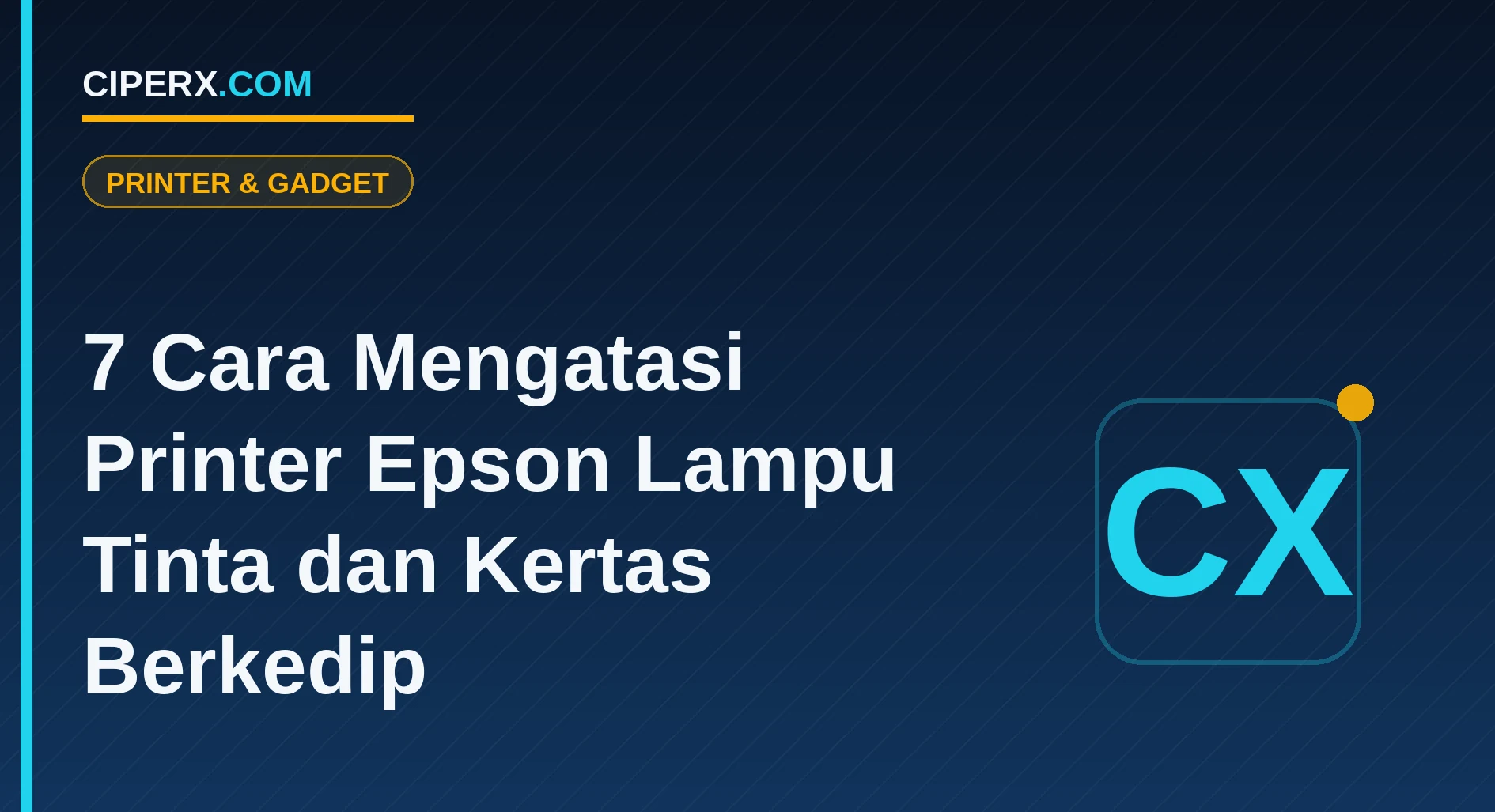7 Cara Mengatasi Printer Epson Lampu Tinta dan Kertas Berkedip
