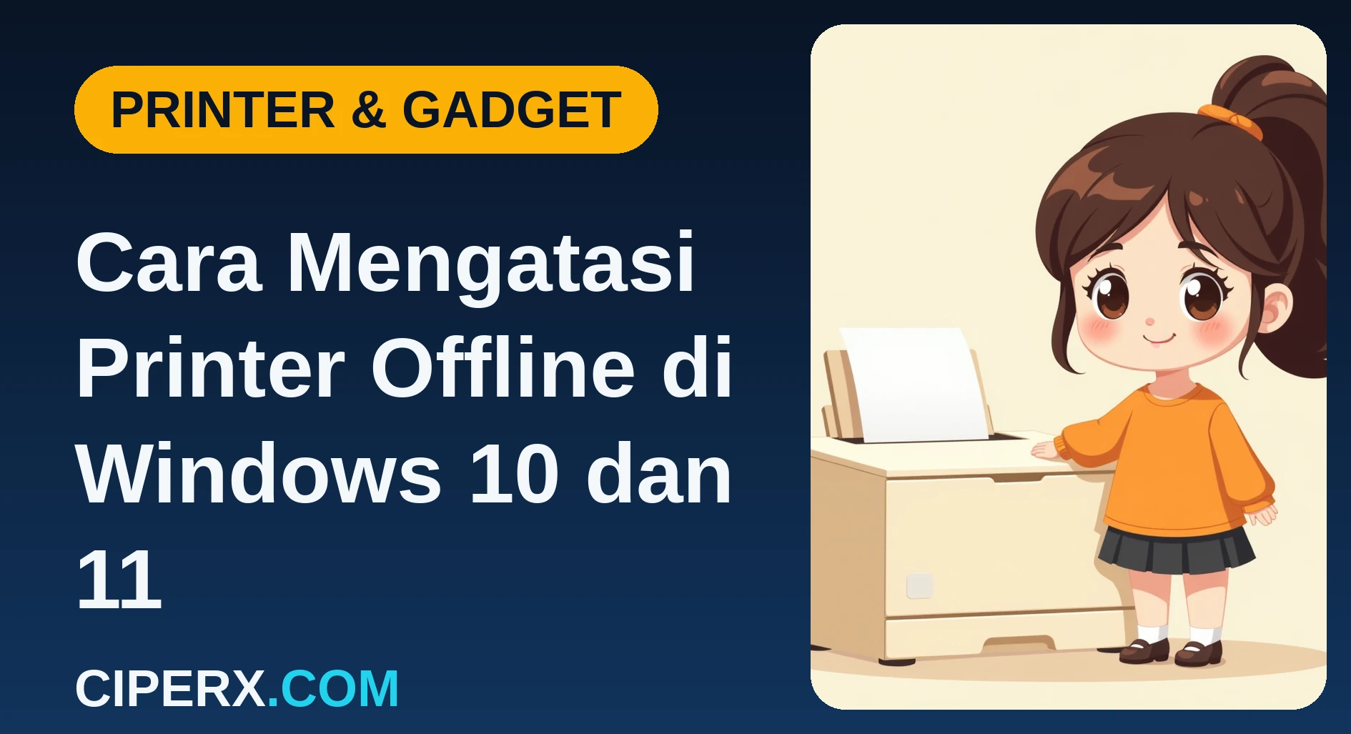 Cara Mengatasi Printer Offline di Windows 10 dan 11