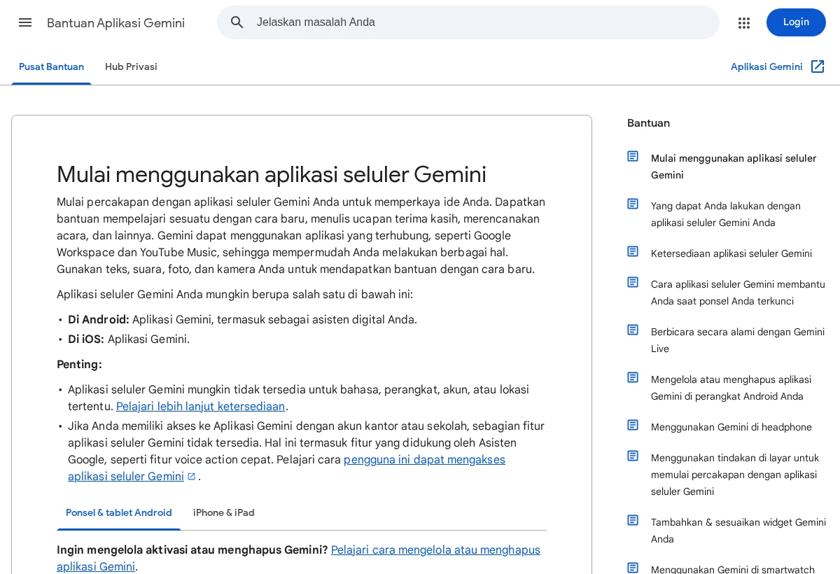 Panduan resmi: Cara Pakai Gemini AI dari Nol sampai Lancar
